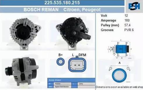 PSH 225.535.180.215 - Alternatore autozon.pro