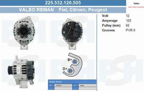 PSH 225.532.120.505 - Alternatore autozon.pro