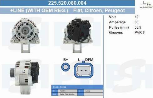 PSH 225.520.080.004 - Alternatore autozon.pro