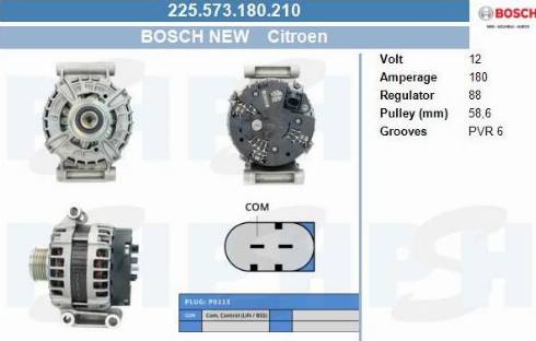 PSH 225.573.180.210 - Alternatore autozon.pro