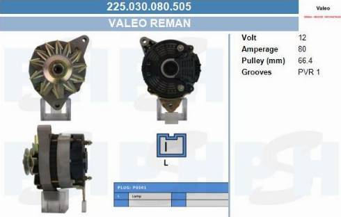 PSH 225.030.080.505 - Alternatore autozon.pro