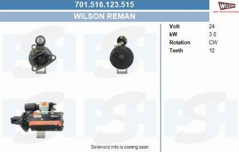 PSH 701.516.123.515 - Motorino d'avviamento autozon.pro