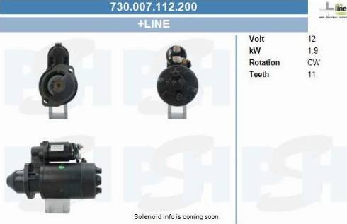 PSH 730.007.112.200 - Motorino d'avviamento autozon.pro