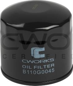 Cworks B110G0045 - Filtro olio autozon.pro