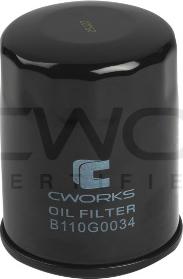 Cworks B110G0034 - Filtro olio autozon.pro