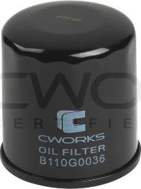 Cworks B110G0036 - Filtro olio autozon.pro