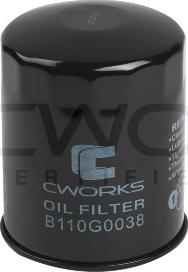 Cworks B110G0038 - Filtro olio autozon.pro