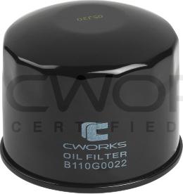 Cworks B110G0022 - Filtro olio autozon.pro