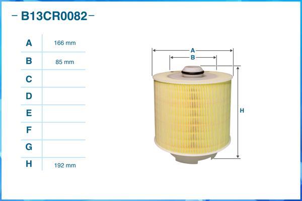 Cworks B13CR0082 - Filtro aria autozon.pro