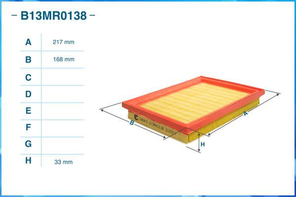 Cworks B13MR0138 - Filtro aria autozon.pro