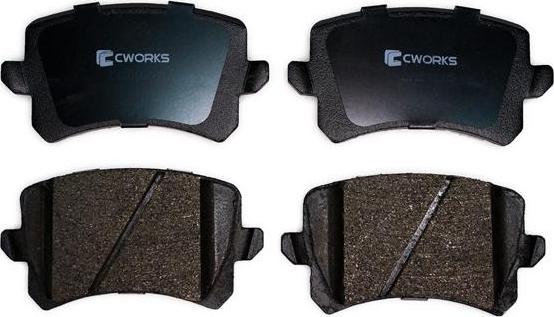 Cworks C12CR0005 - Kit pastiglie freno, Freno a disco autozon.pro