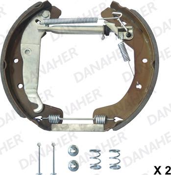 Danaher 110.10182 - Kit ganasce freno autozon.pro