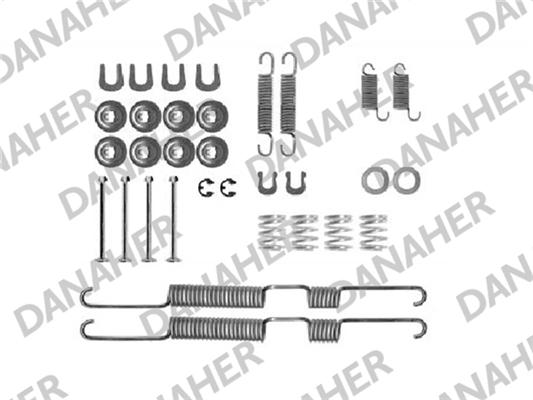 Danaher 7698 - Kit accessori, Ganasce freno autozon.pro