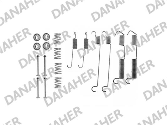 Danaher 7646 - Kit accessori, Ganasce freno autozon.pro