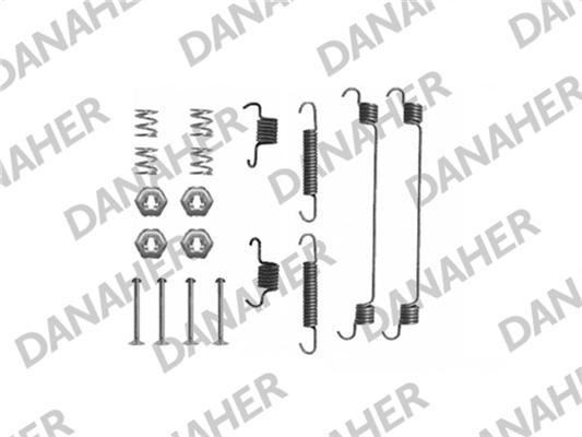 Danaher 7657 - Kit accessori, Ganasce freno autozon.pro