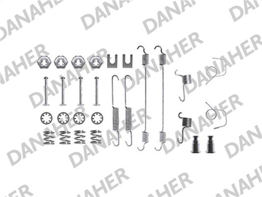 Danaher 7617 - Kit accessori, Ganasce freno autozon.pro