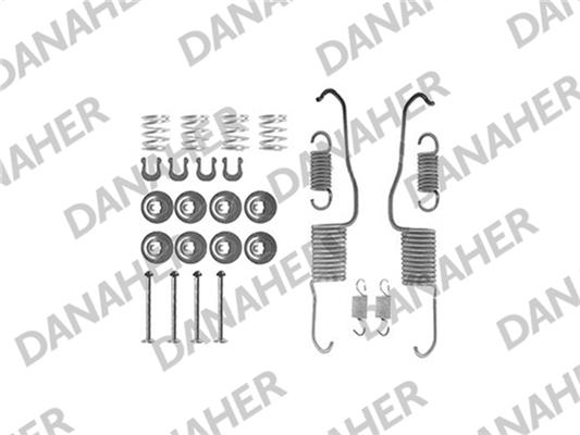 Danaher 7684 - Kit accessori, Ganasce freno autozon.pro