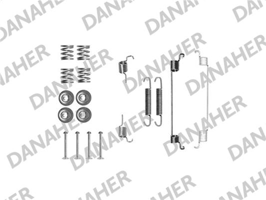 Danaher 7672 - Kit accessori, Ganasce freno autozon.pro