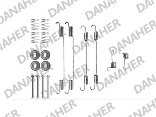 Danaher 7021 - Kit accessori, Ganasce freno autozon.pro