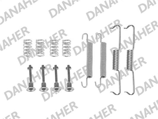 Danaher 7841 - Kit accessori, Ganasce freno stazionamento autozon.pro