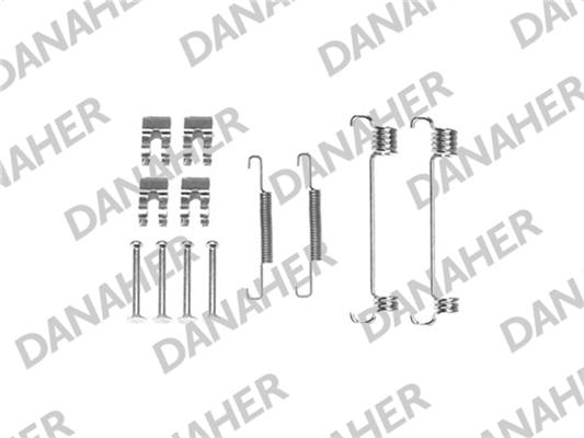 Danaher 7851 - Kit accessori, Ganasce freno stazionamento autozon.pro