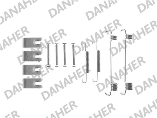 Danaher 7875 - Kit accessori, Ganasce freno stazionamento autozon.pro