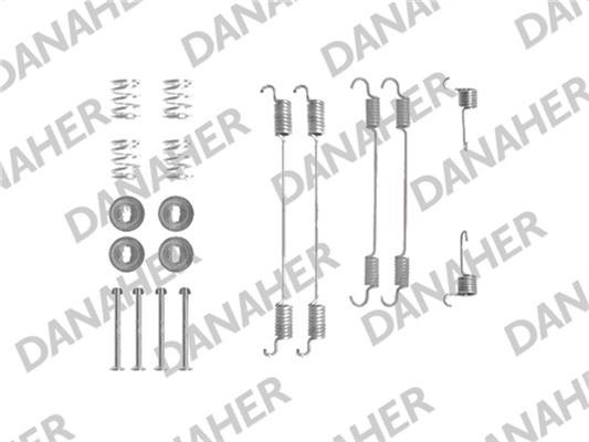 Danaher 7750 - Kit accessori, Ganasce freno autozon.pro