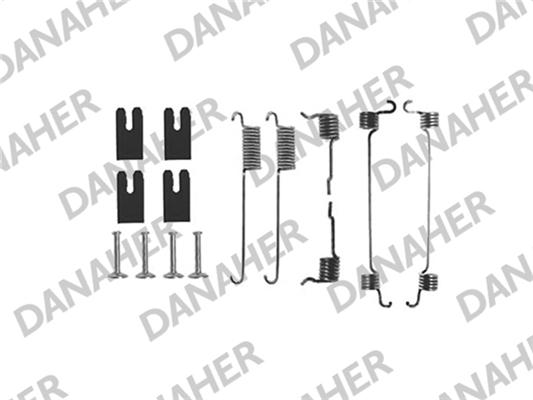 Danaher 7772 - Kit accessori, Ganasce freno autozon.pro