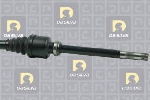 DA SILVA JC165A - Albero motore / Semiasse autozon.pro