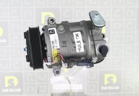 DA SILVA FC1243 - Compressore, Climatizzatore autozon.pro