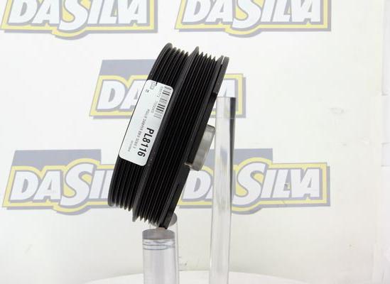 DA SILVA PL8116 - Puleggia cinghia, Albero a gomiti autozon.pro