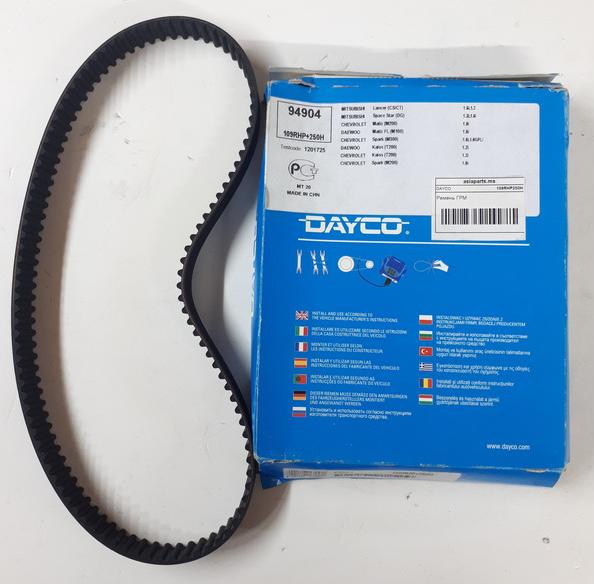 Dayco 109RHP+250H - Cinghia dentata autozon.pro