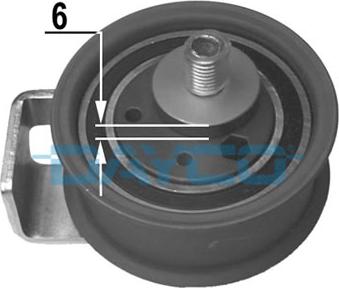 Dayco ATB2143 - Rullo tenditore, Cinghia dentata autozon.pro