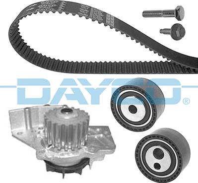 Dayco KTBWP5890 - Pompa acqua + Kit cinghie dentate autozon.pro