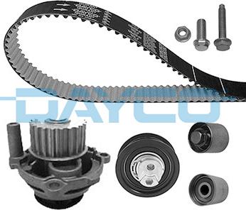 Dayco KTBWP6140 - Pompa acqua + Kit cinghie dentate autozon.pro