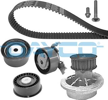 Dayco KTBWP2520 - Pompa acqua + Kit cinghie dentate autozon.pro