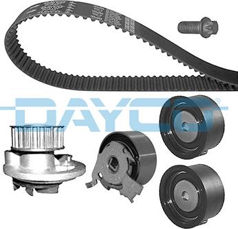 Dayco KTBWP2570 - Pompa acqua + Kit cinghie dentate autozon.pro