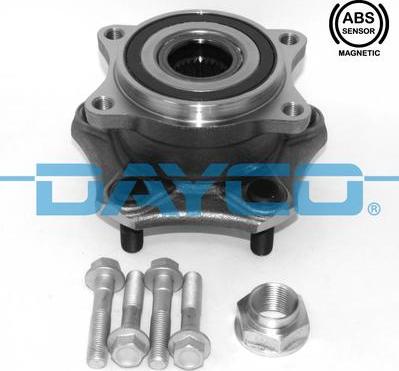 Dayco KWD1411 - Kit cuscinetto ruota autozon.pro