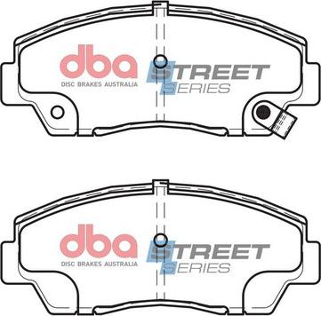 DBA Australia DB409SS - Kit pastiglie freno, Freno a disco autozon.pro