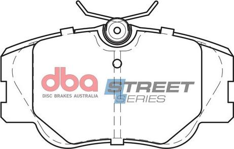 DBA Australia DB425SS - Kit pastiglie freno, Freno a disco autozon.pro