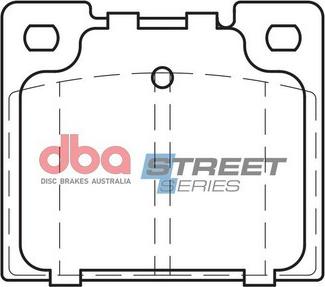 DBA Australia DB538SS - Kit pastiglie freno, Freno a disco autozon.pro