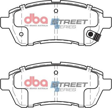 DBA Australia DB1941SS - Kit pastiglie freno, Freno a disco autozon.pro