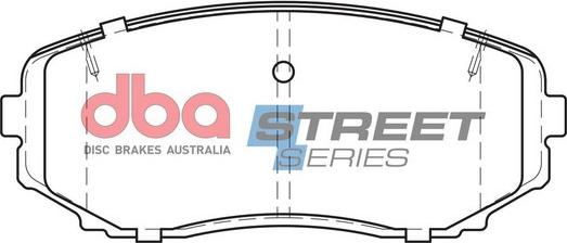 DBA Australia DB1916SS - Kit pastiglie freno, Freno a disco autozon.pro