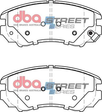 DBA Australia DB1924SS - Kit pastiglie freno, Freno a disco autozon.pro