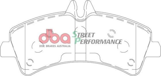 DBA Australia DB1975SP - Kit pastiglie freno per elevate prestazioni autozon.pro