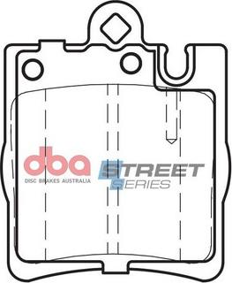 DBA Australia DB1457SS - Kit pastiglie freno, Freno a disco autozon.pro