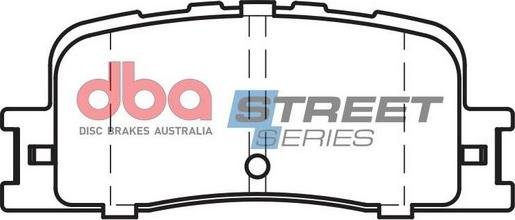 DBA Australia DB1463SS - Kit pastiglie freno, Freno a disco autozon.pro