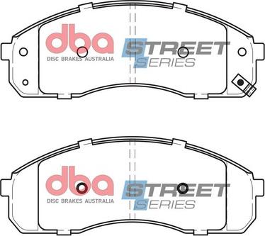 DBA Australia DB1489SS - Kit pastiglie freno, Freno a disco autozon.pro