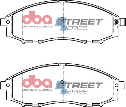 DBA Australia DB1439SS - Kit pastiglie freno, Freno a disco autozon.pro