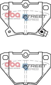 DBA Australia DB1429SS - Kit pastiglie freno, Freno a disco autozon.pro